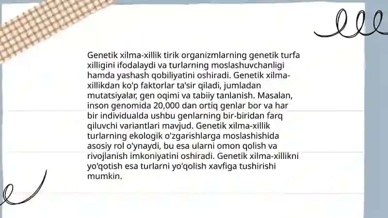 Evolutsiya elementar omillarining odam populyatsiyalariga ta'siri 4