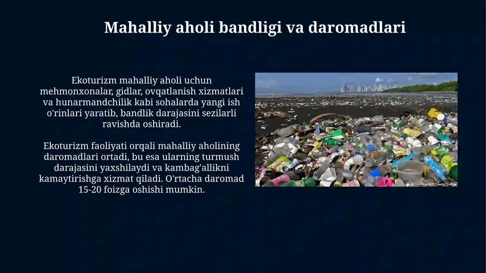 Ekoturizm va Iqtisodiy Ta'siri 4