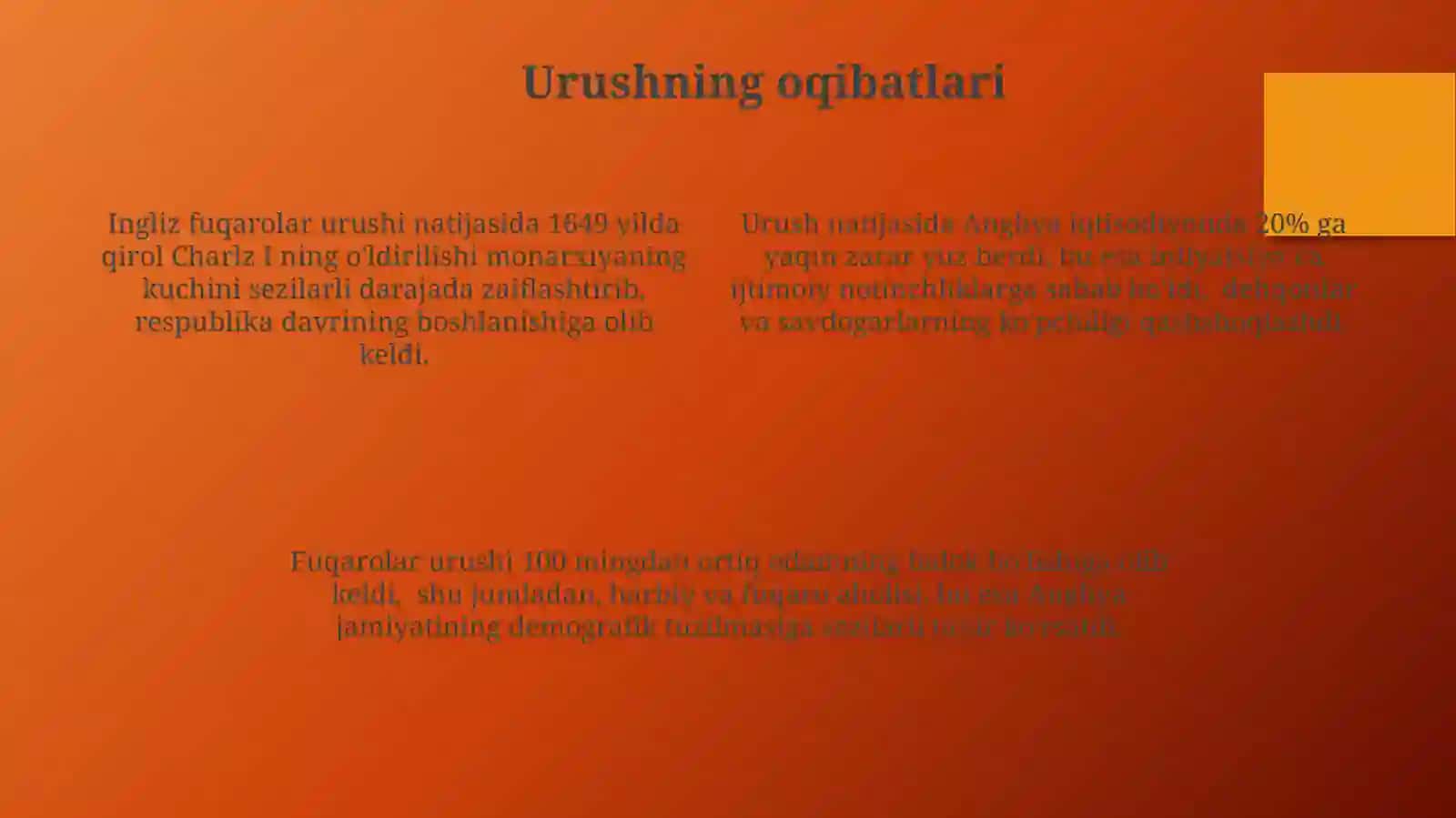 Angliyada fuqarolar urushi 4