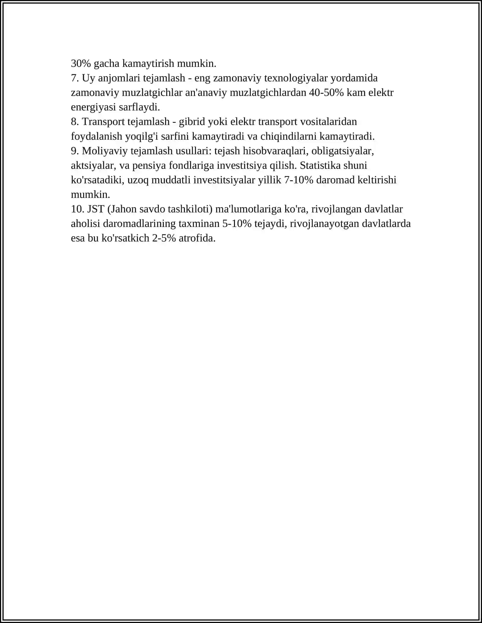 BOSHLANGʻICH SINFLARNI MATEMATIKA DARSLARIDA TEJAMKORLIKGA OʻRGATISH 4