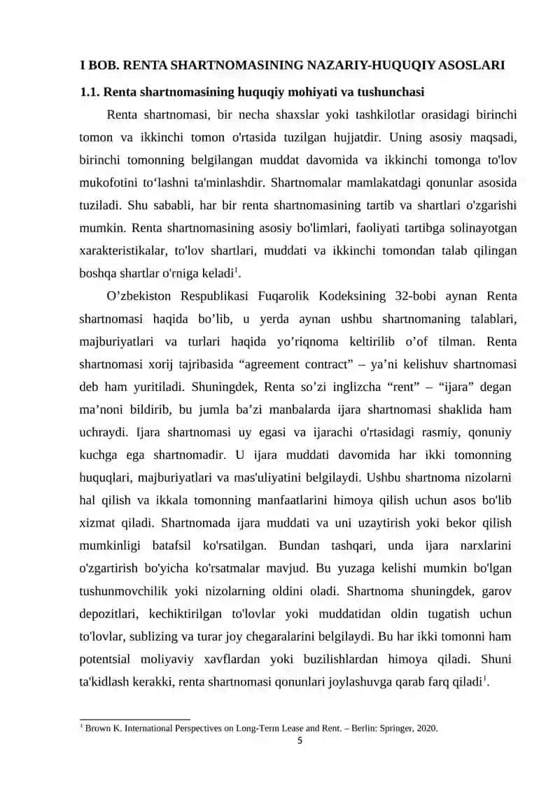 RENTA SHARTNOMASINING FUQAROLIK HUQUQIY ASOSLARI 4
