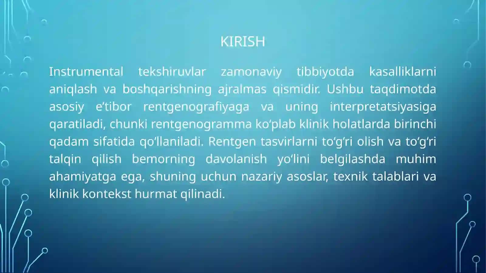 Instrumental Tekshiruvlar Turlari va Rentgenogramma Interpretatsiyasi 4