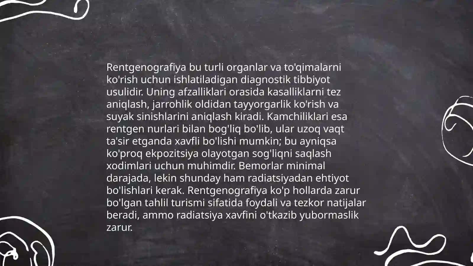 Tayanch-harakat tizimi kasalliklari nur tashxisi 4