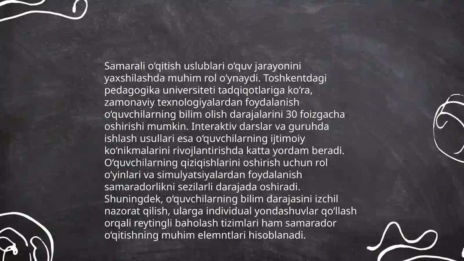 S.D. Shevchenko boʻyicha pedagogik jarayon texnologiyasi 4