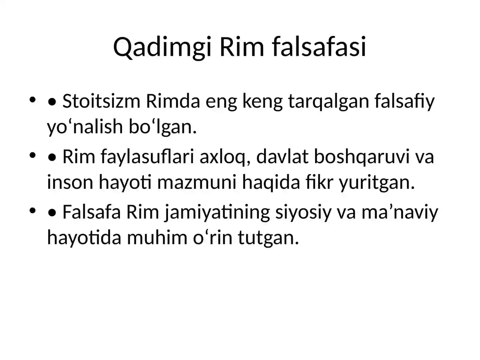 Qadimgi Rim faylasuflari, yozuvchilari va shifokorlari 4