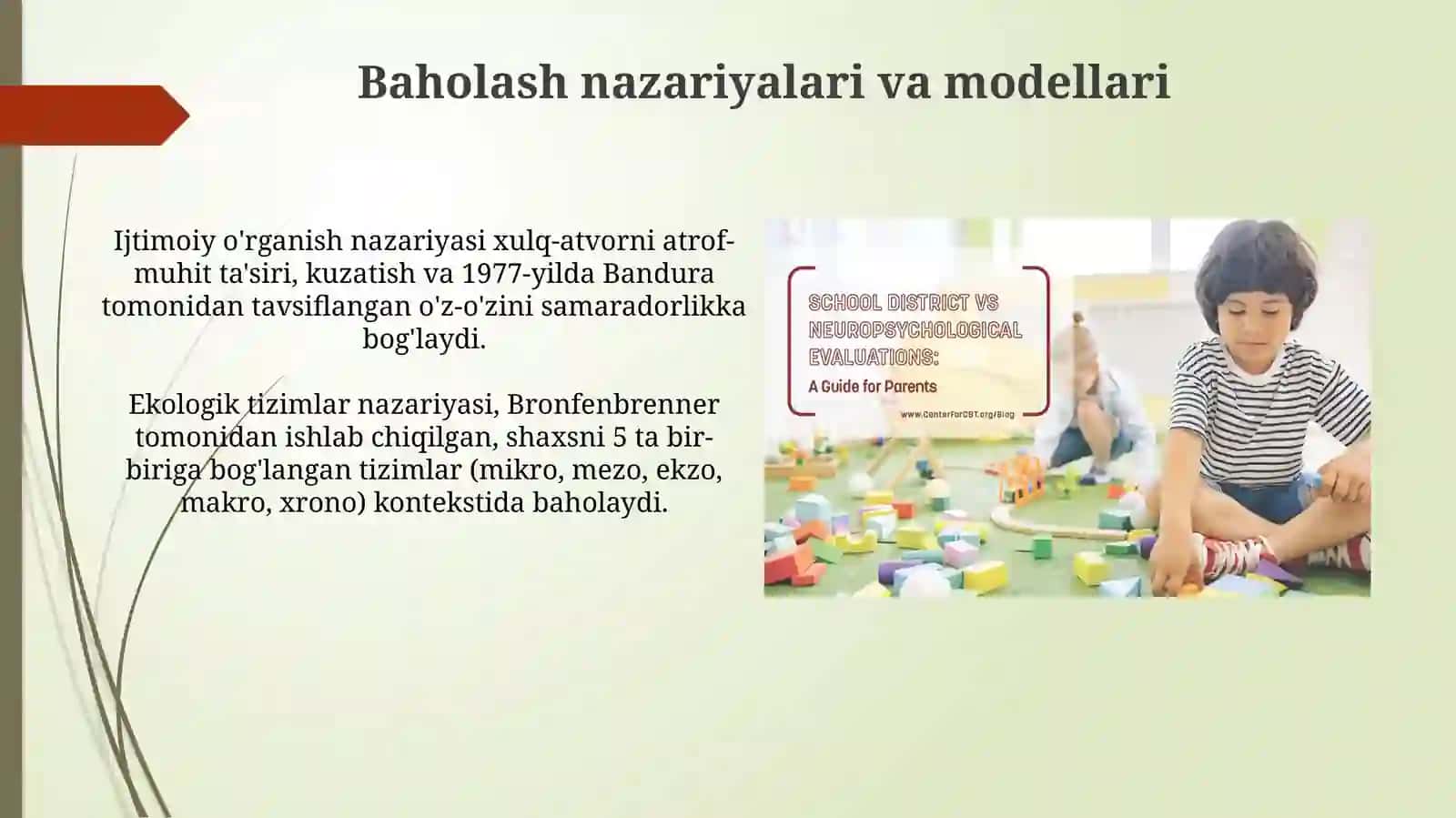 Ijtimoiy ishda inson xulq atvorini baholash. Diagnostika usullari va tahlil qilish 4