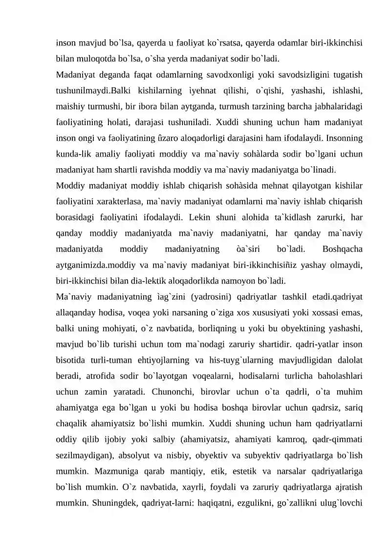 MA'NAVIY QADRIYATLARNING TIKLANISHI 4