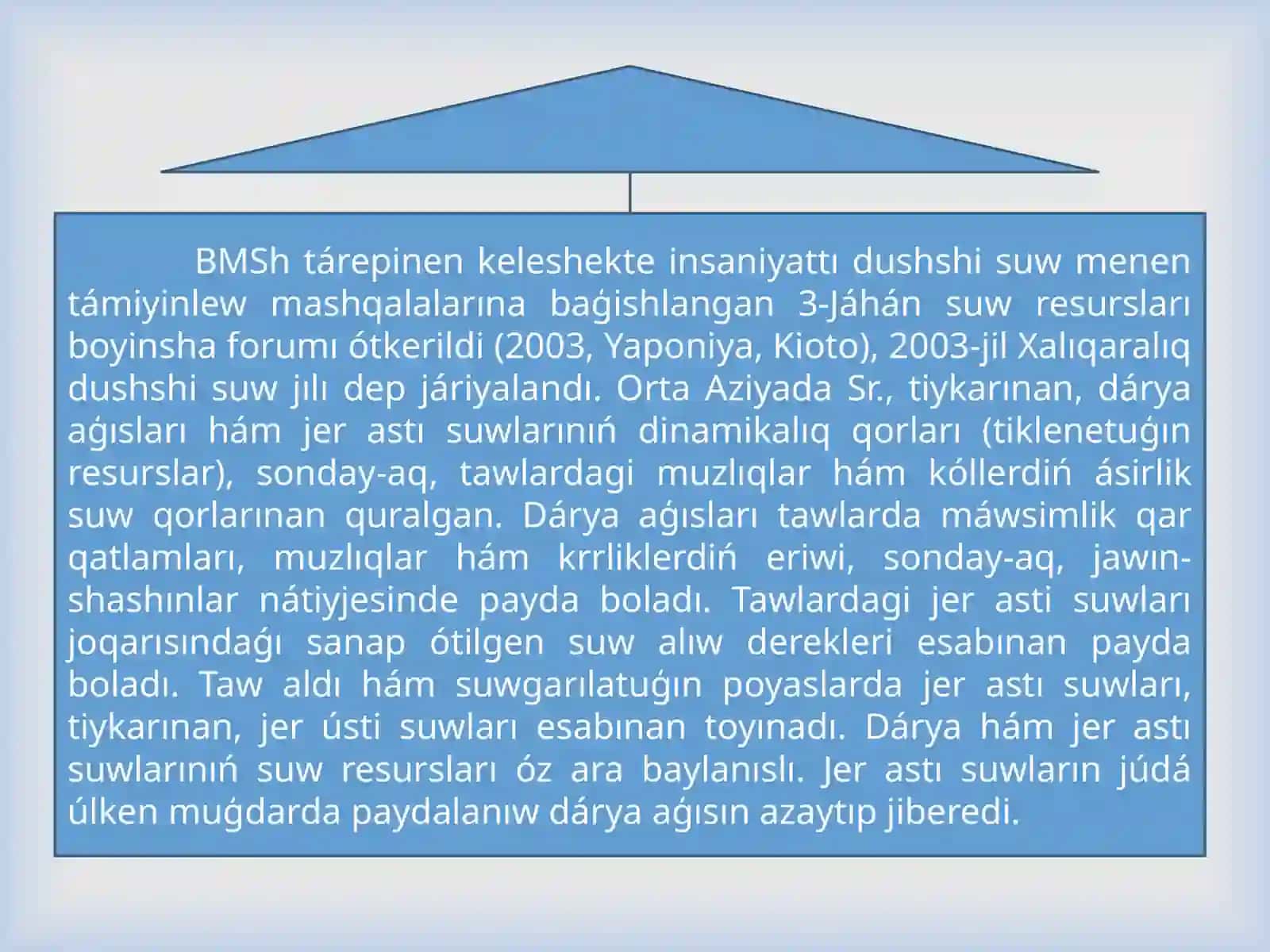 Adamlardıń suw deregi hám xojalıǵına tásirleri 4