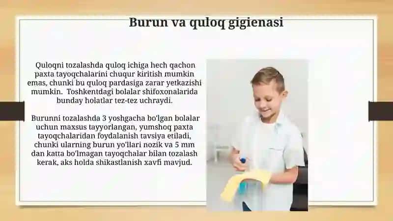Maktabgacha bolgan bolalarda gigiyenik talablar 4