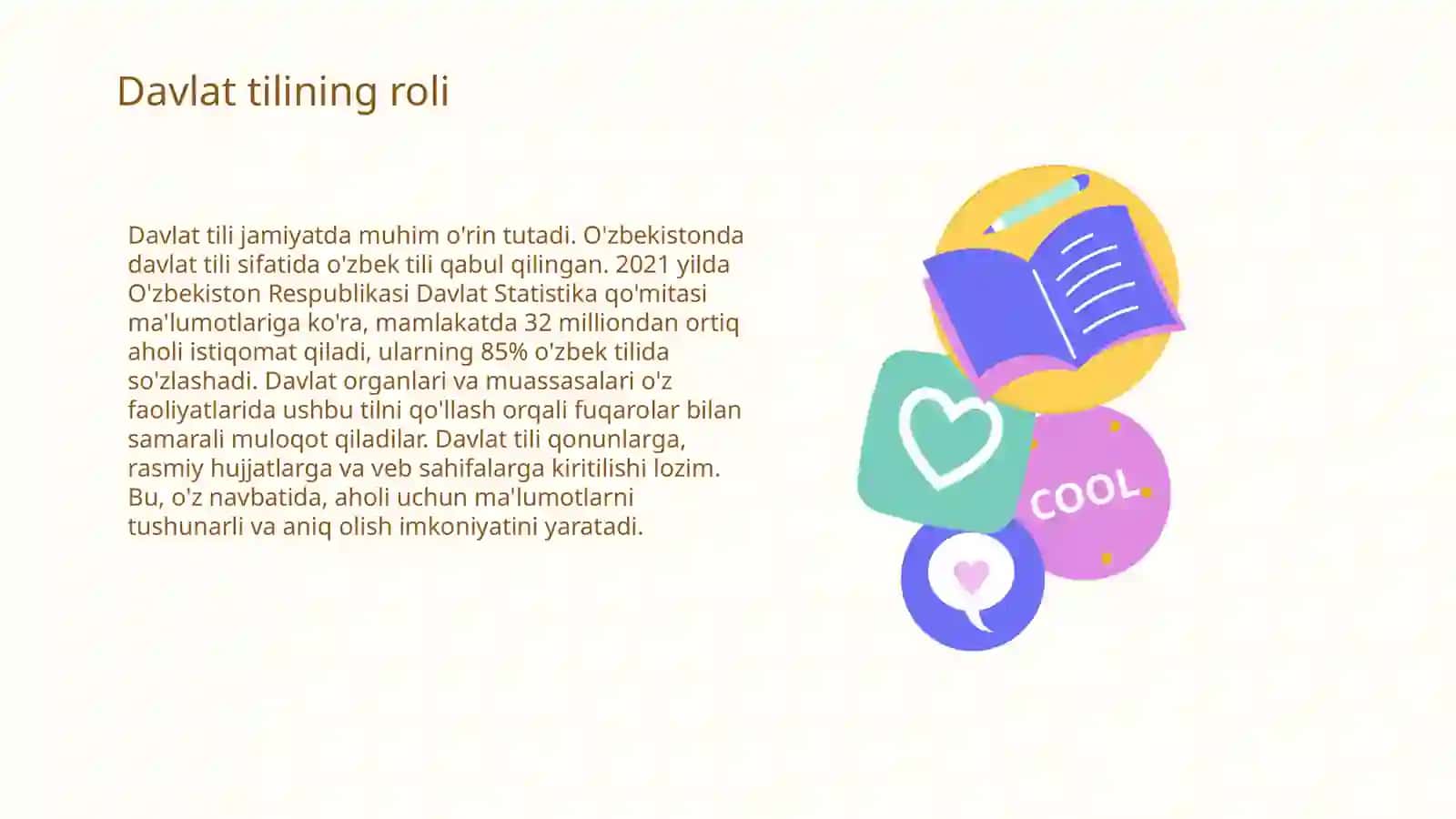 DAVLAT ORGANLARI RASMIY VEB SAHIFALARIDA DAVLAT TILID 4