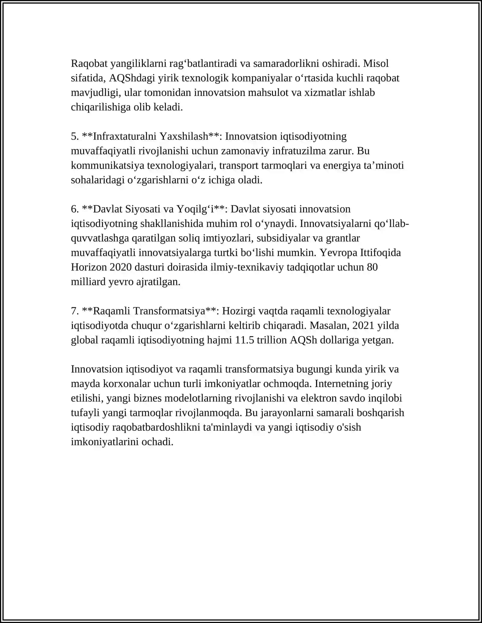 INNOVATSION IQTISOD FANIGA KIRISH 4