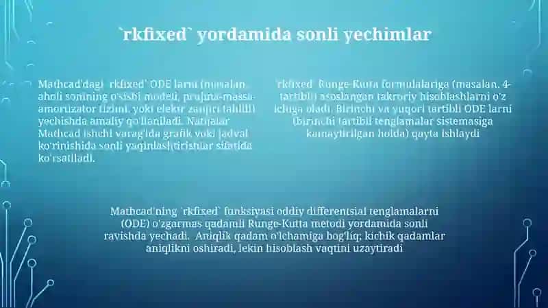 Ramziy Yechimlar 4