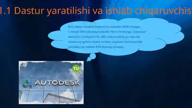 Revit dasturi haqida 4