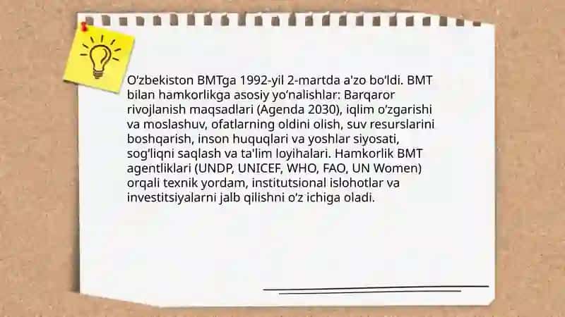 Oʻzbekiston va jahon hamjamiyati 4