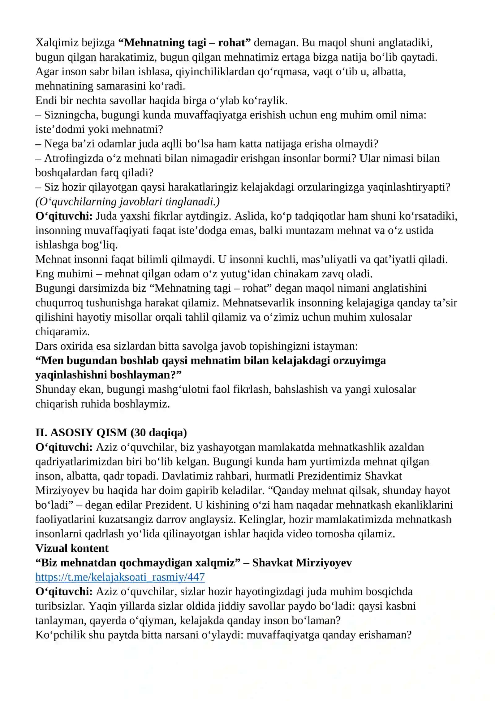 Mehnatning tagi–rohat 4