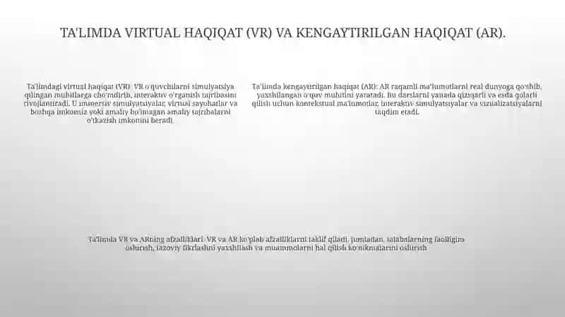 Zamonaviy Taʼlim Texnologiyalari 4