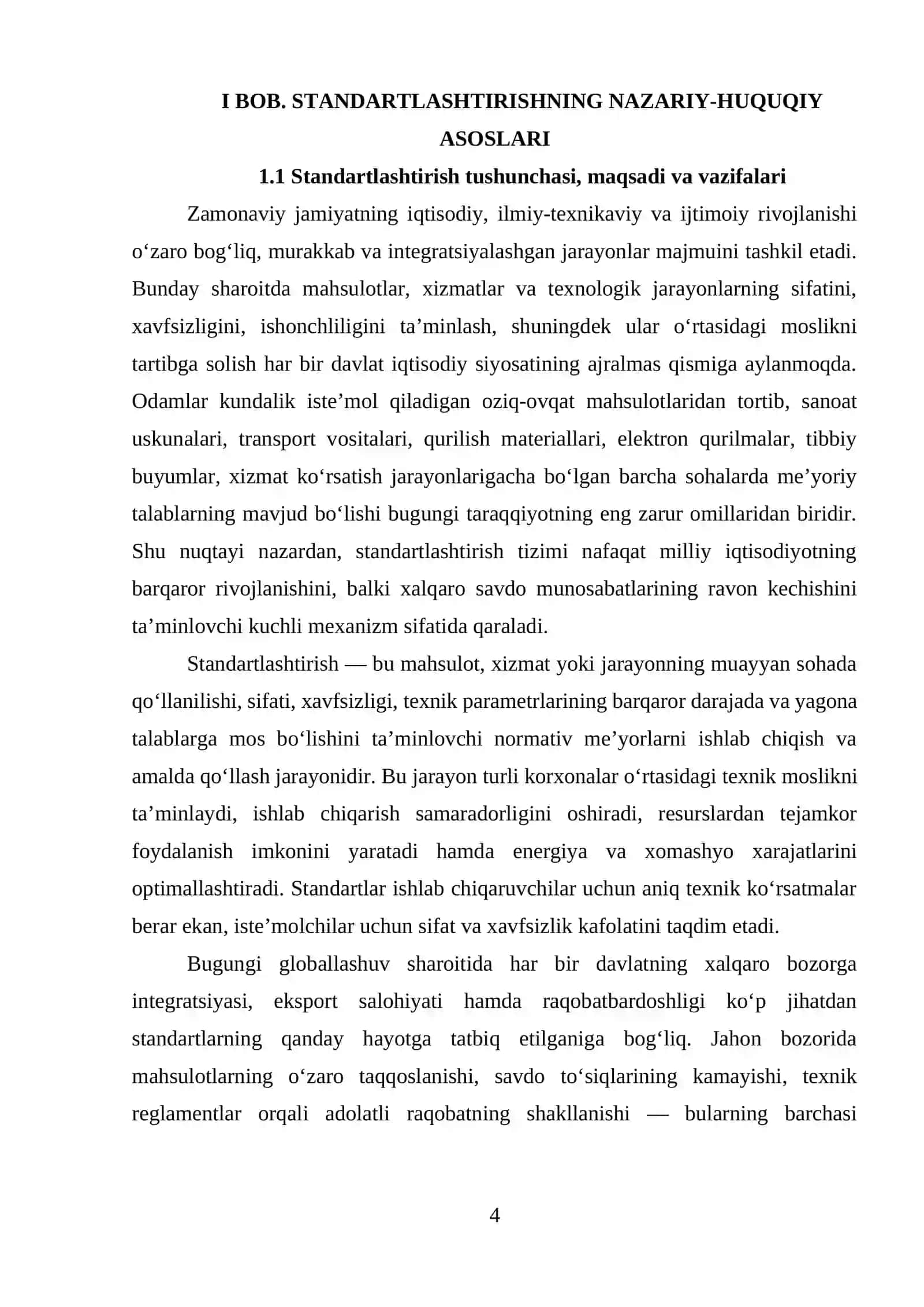 Standartlashtirishning nazariy-huquqiy asoslari 4