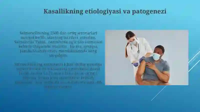 Salmonellezlar epidemiologiyasi profilaktikasi 4