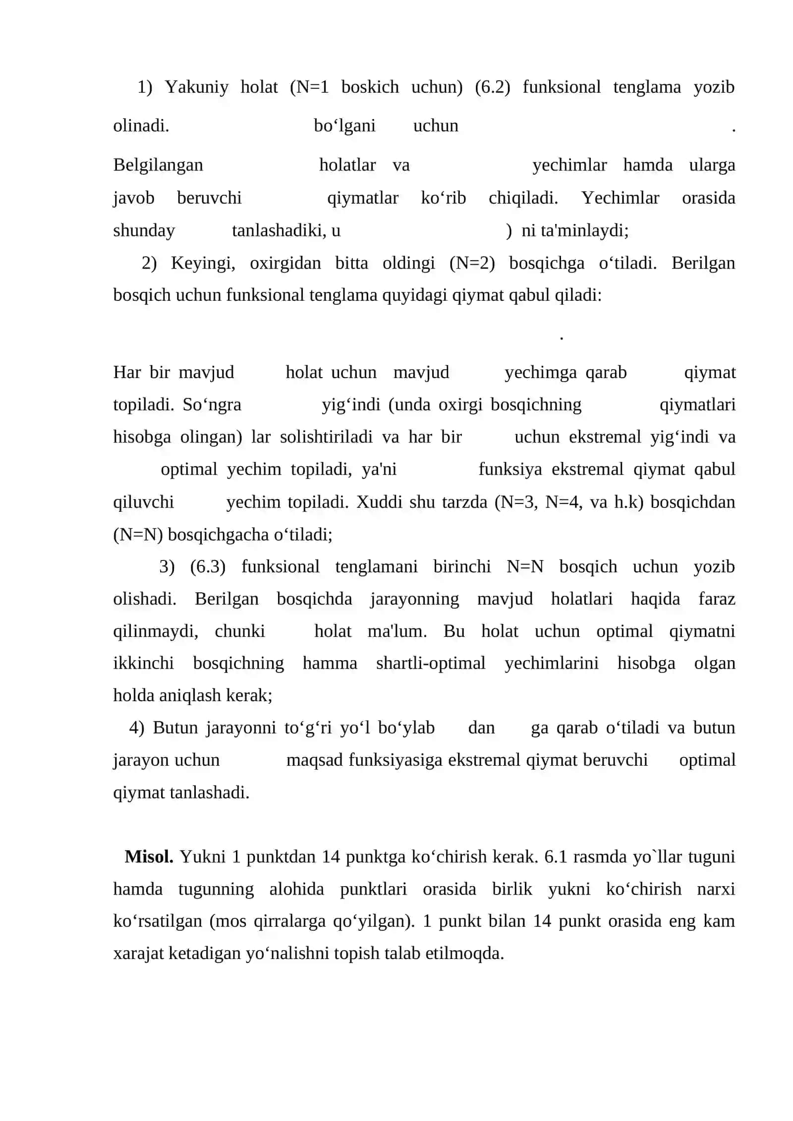Dinamik dasturlash 4