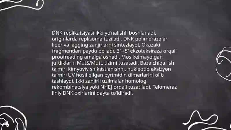 Molekulyar biologiya molekulyar genetika va molekulyar biotexnologiya 4
