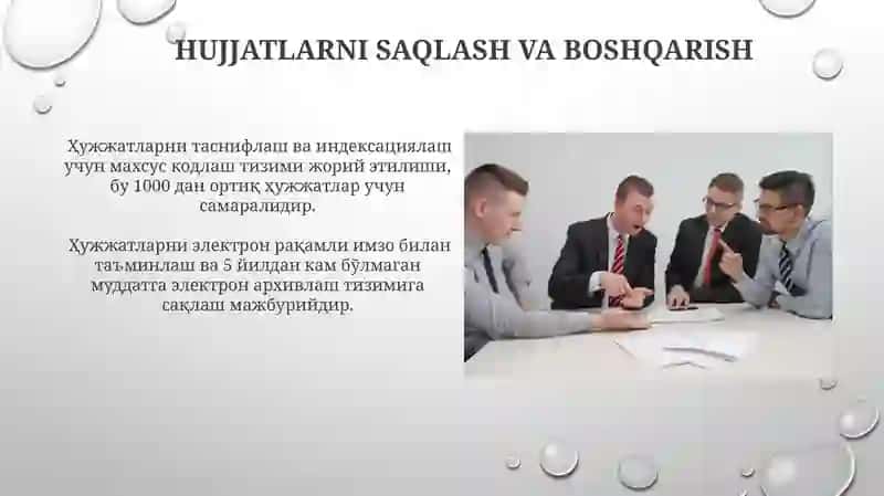 Tashkiliy hujjatlar: guvohnoma shartnoma 4