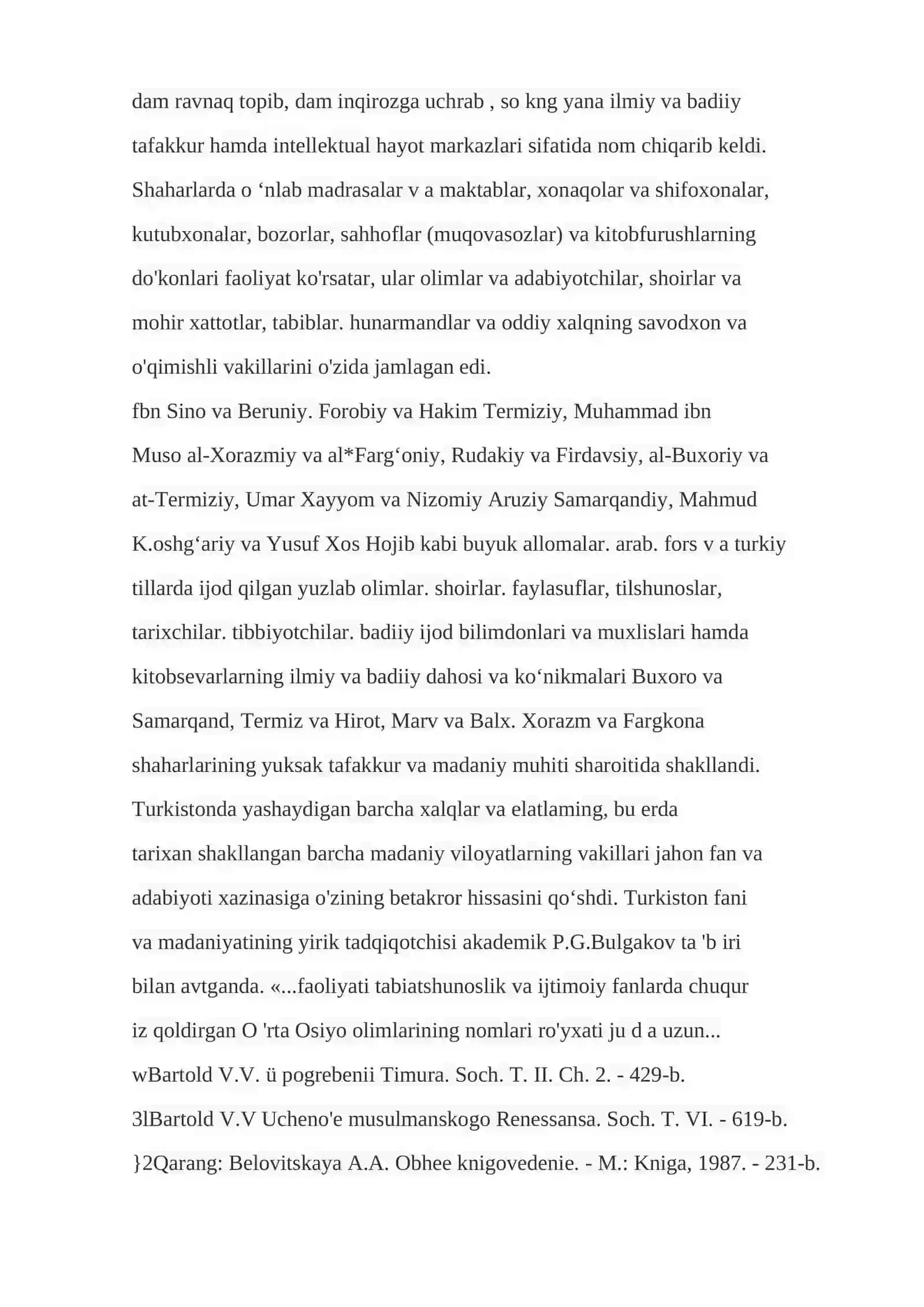 O’zbekiston xududida dastlabki kitob va kutubxonalar 4