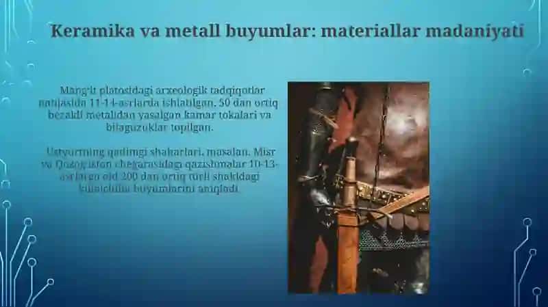 Ustyurt hududi òrta asrlar arxeologiyasi 4