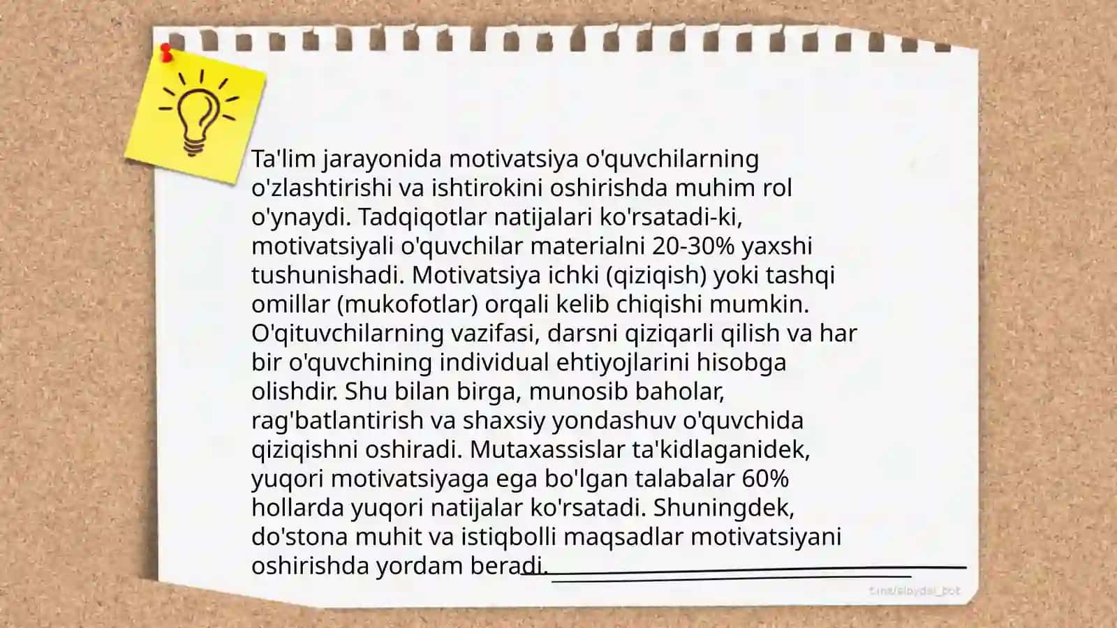 Ta'lim prinsiplari ta'lim jarayonini tashkil etishning metodologik asoslari 4