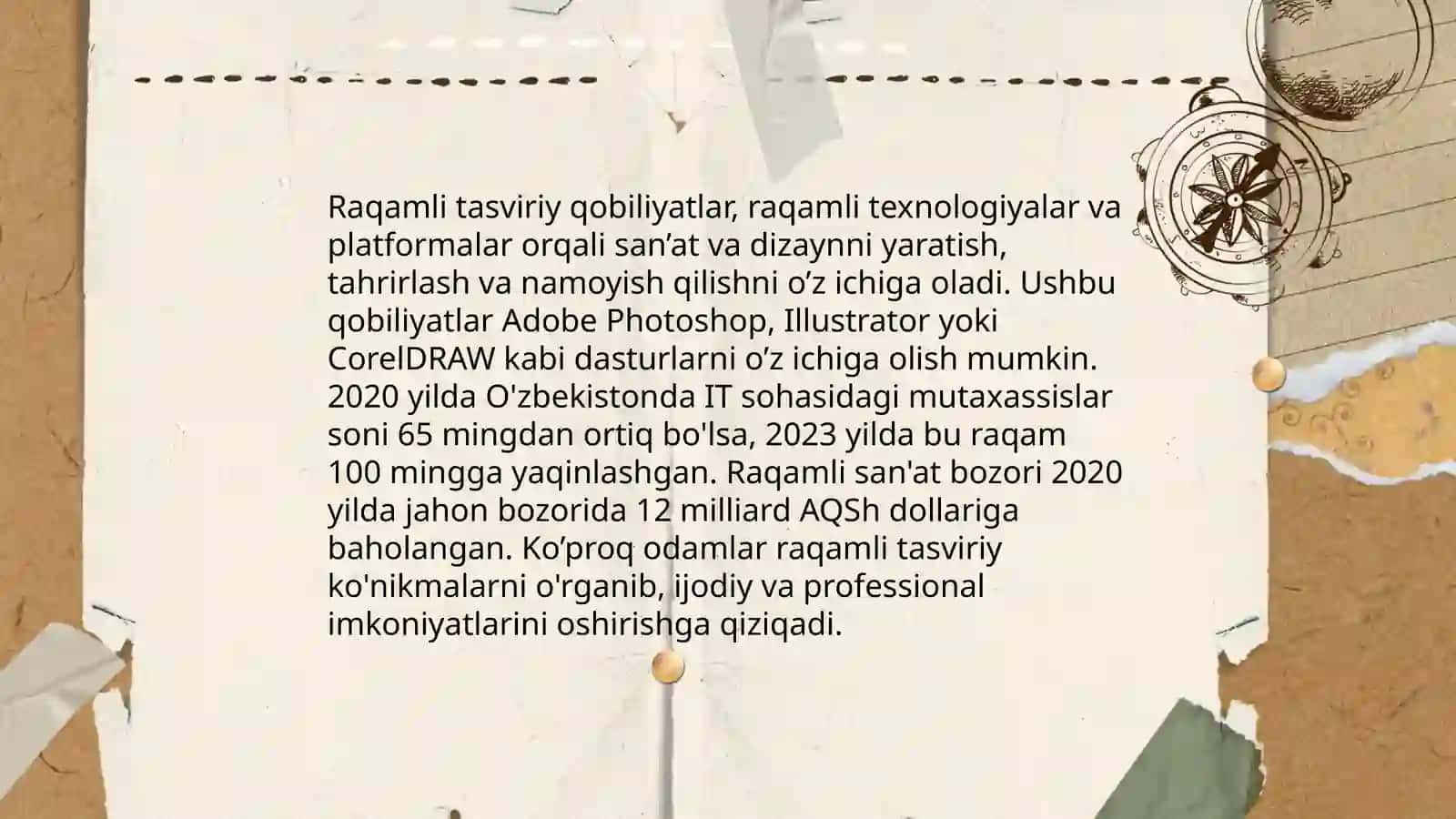 Tasviriy qobiliyatlarni rivojlantirish bosqichlari 4