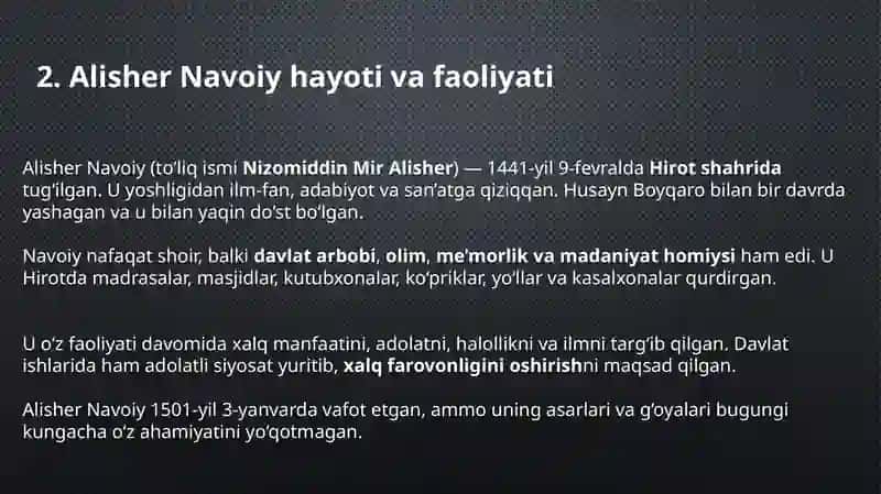 Alisher Navoiyning Iqtisodiy G‘oyalar va Qarashlar 4