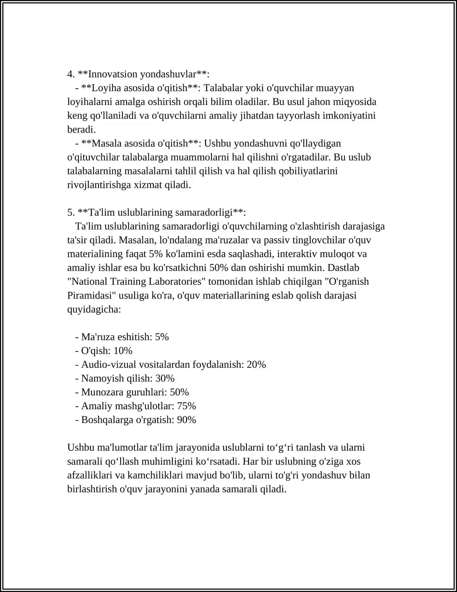 TOKLARNING O‘ZARO TA’SIRI 4