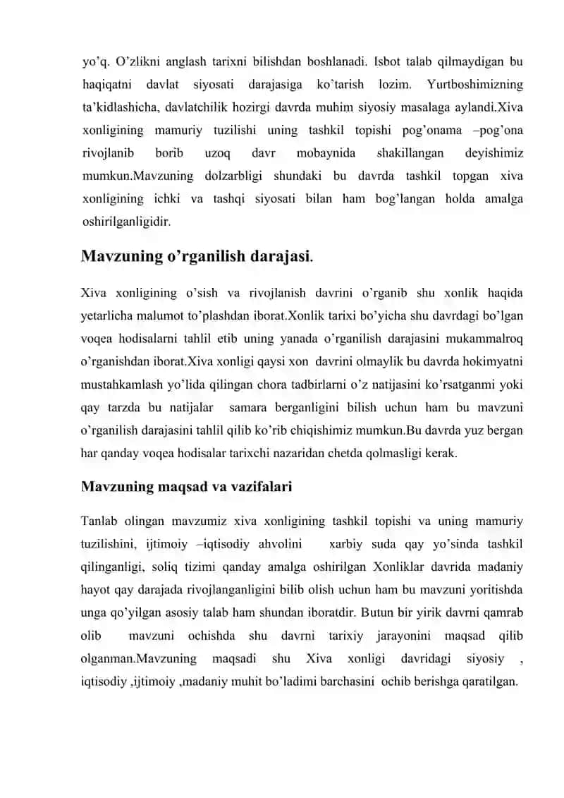 Xiva xonligining mamuriy tuzilishi va ijtimoiy-iqtisodiy tuzumi 4