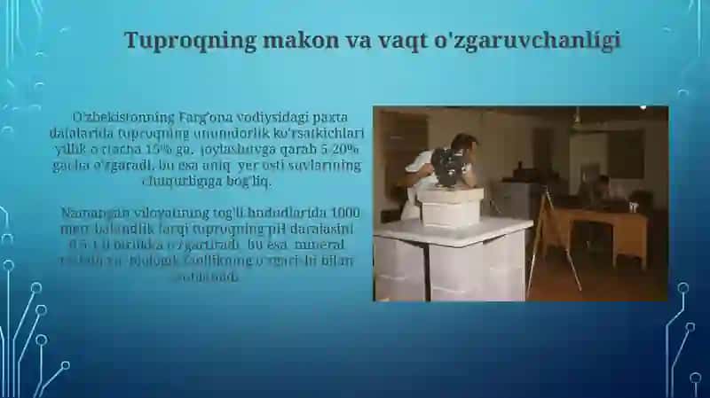 Tuproqlami tadqiq qilish masalalari 4