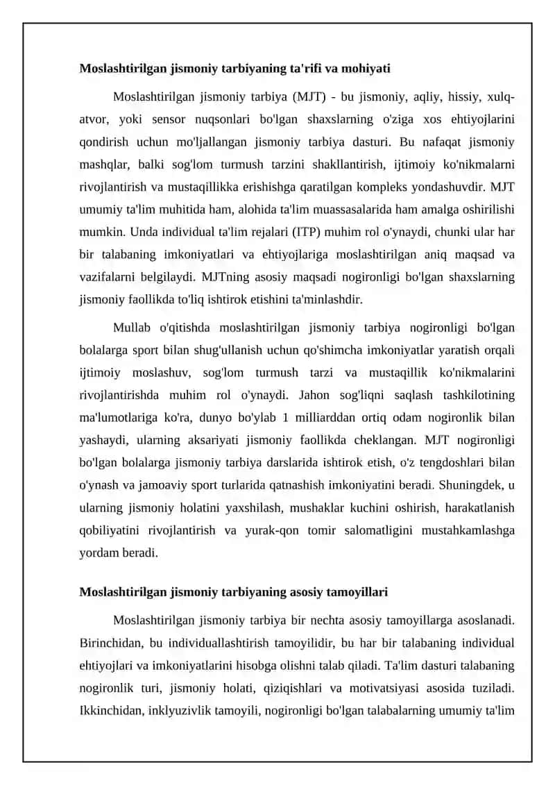 Adaptiv jismoniy tarbiya 4