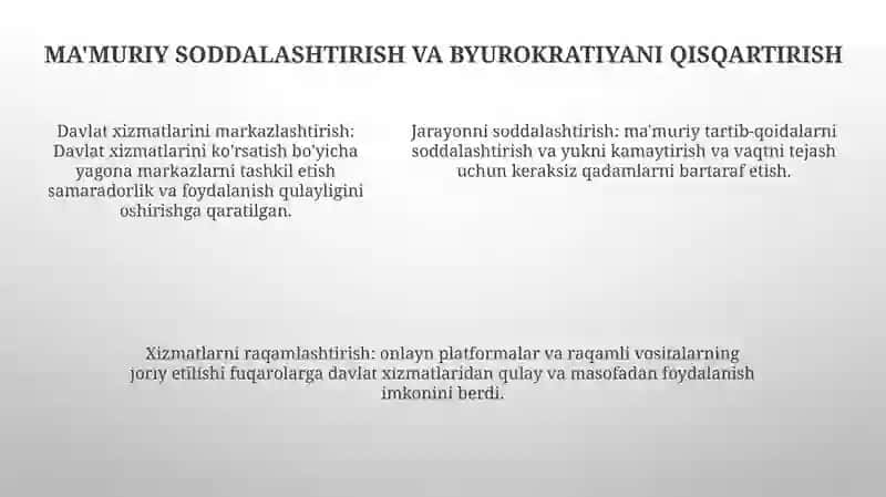 Mustaqillik Yillarida Davlat Boshqaruvi Tizimda Amalga Oshirilgan Islohotlar 4