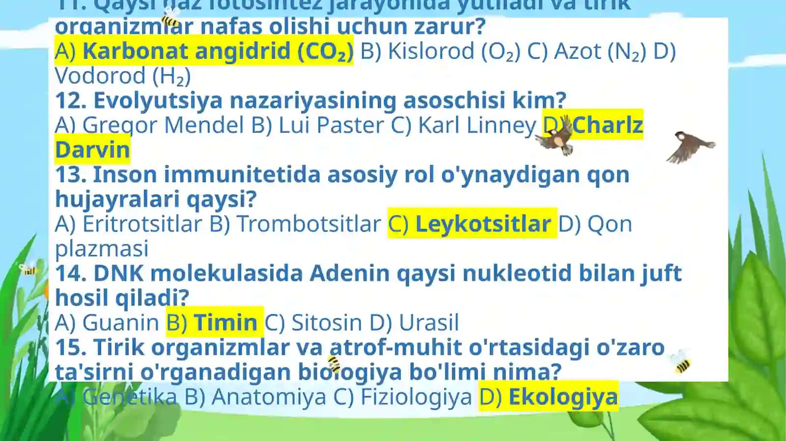 Biologiya Yo‘nalishi Talabalari Uchun Mustaqil O‘quv 4