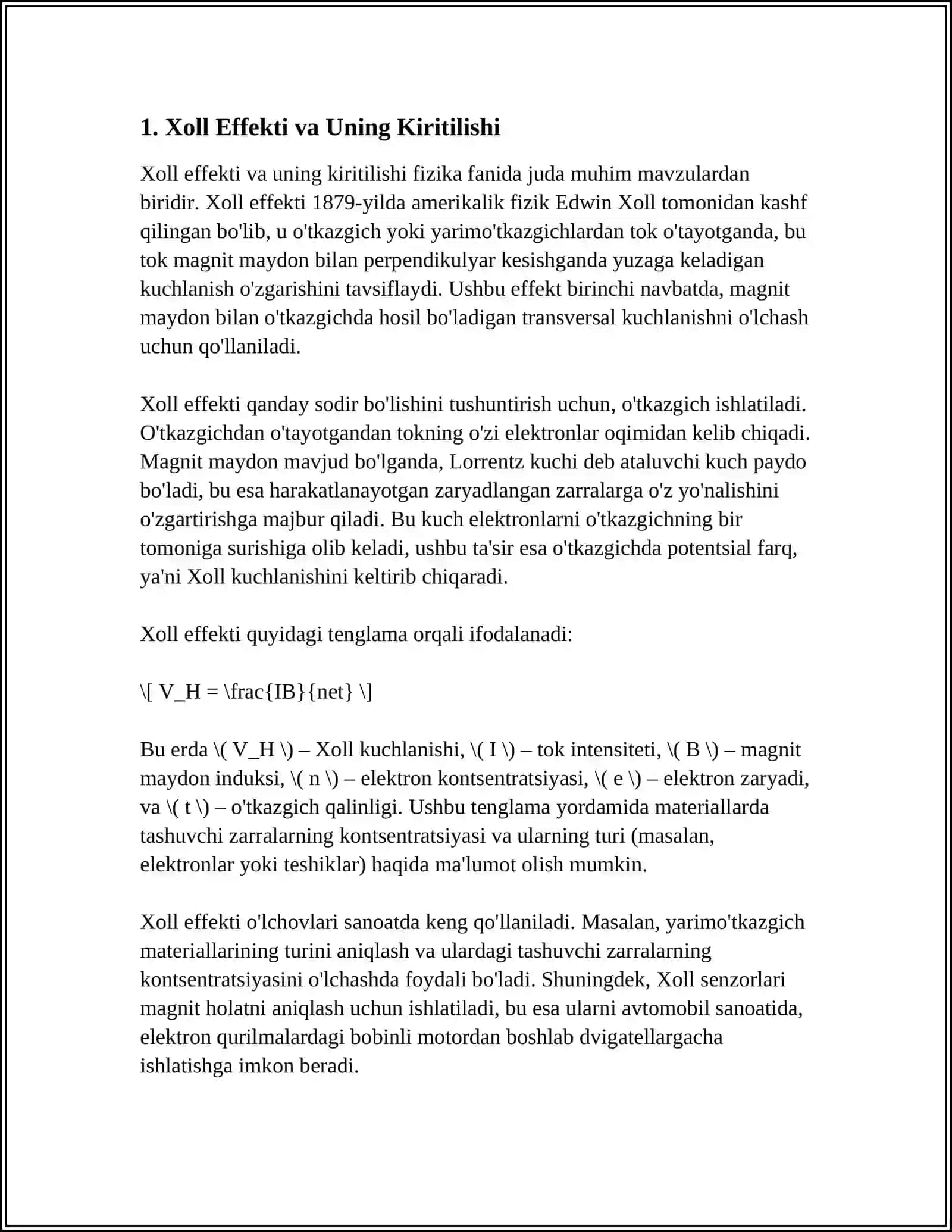 Xoll Effekti 4