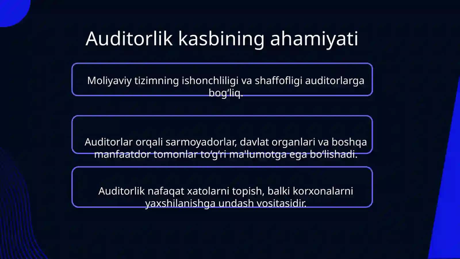 Auditorlik etikasi va axloqiyasoslari 4