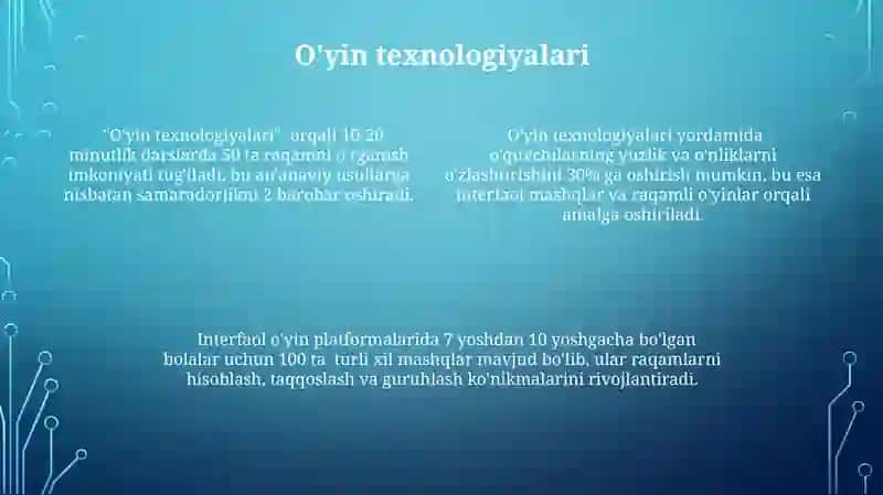 O'nlik yuzlik konsentrida nomerlashga o'rgatish metodikasi 4