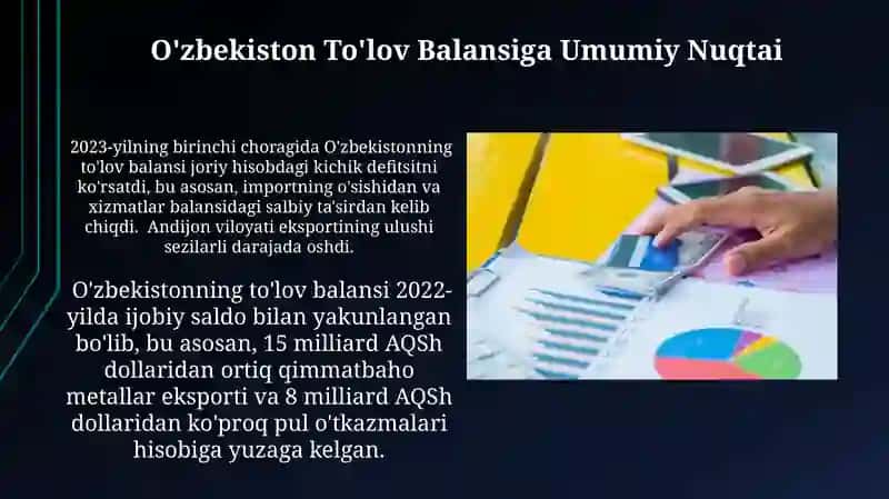 O'zbekistonda to’lov balansi tahlili 4