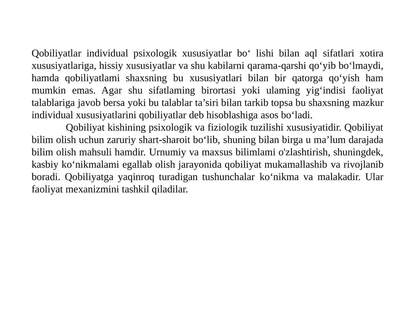 KASBIY KOMPETENTLIKNI TAKOMILLASHTIRISHDA QOBILIYATNING O'RNI 4