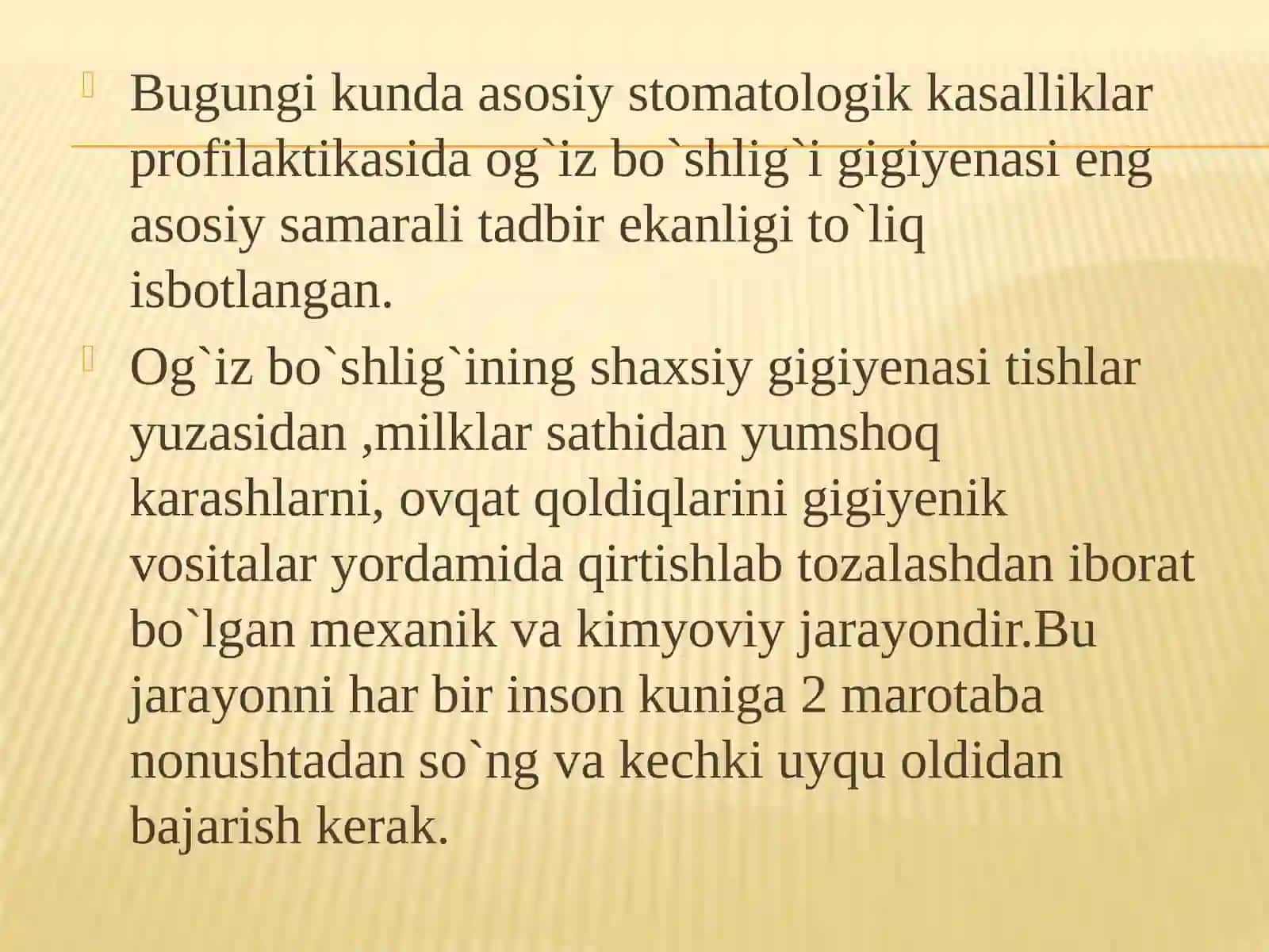 Og`izbo`shlig`igiyenasi 4