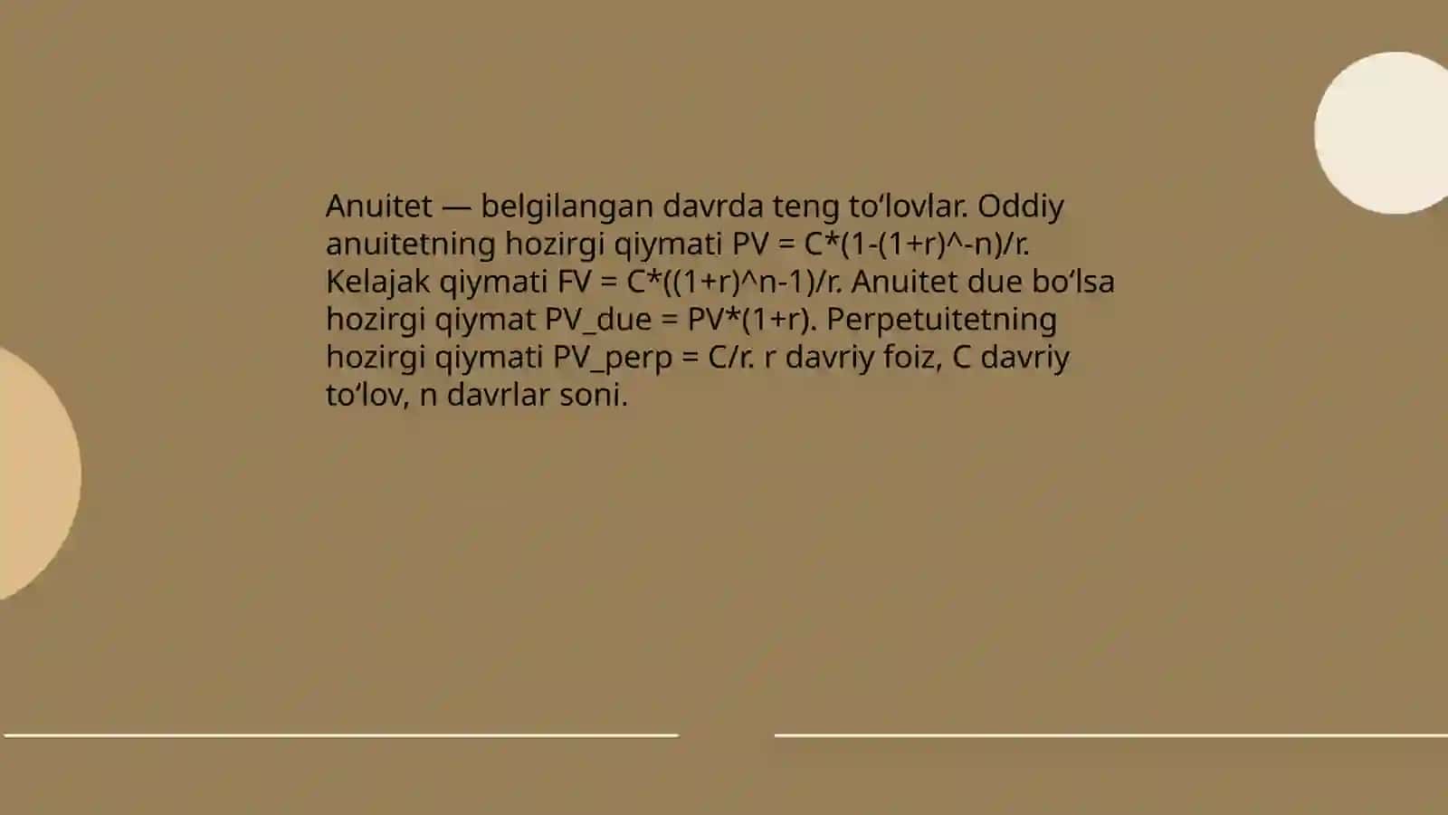 Moliyaviy menejmentning matematik asoslari 4