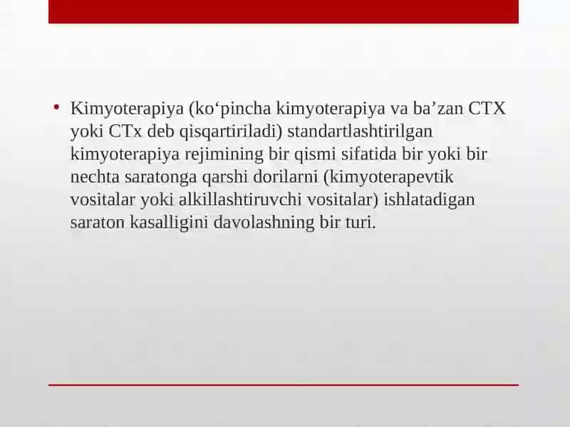 XAVFLI O’SMALARNI DAVOLASHDA ISHLATILADIGAN ZAMONAVIY TARGET PREPATLAR 4