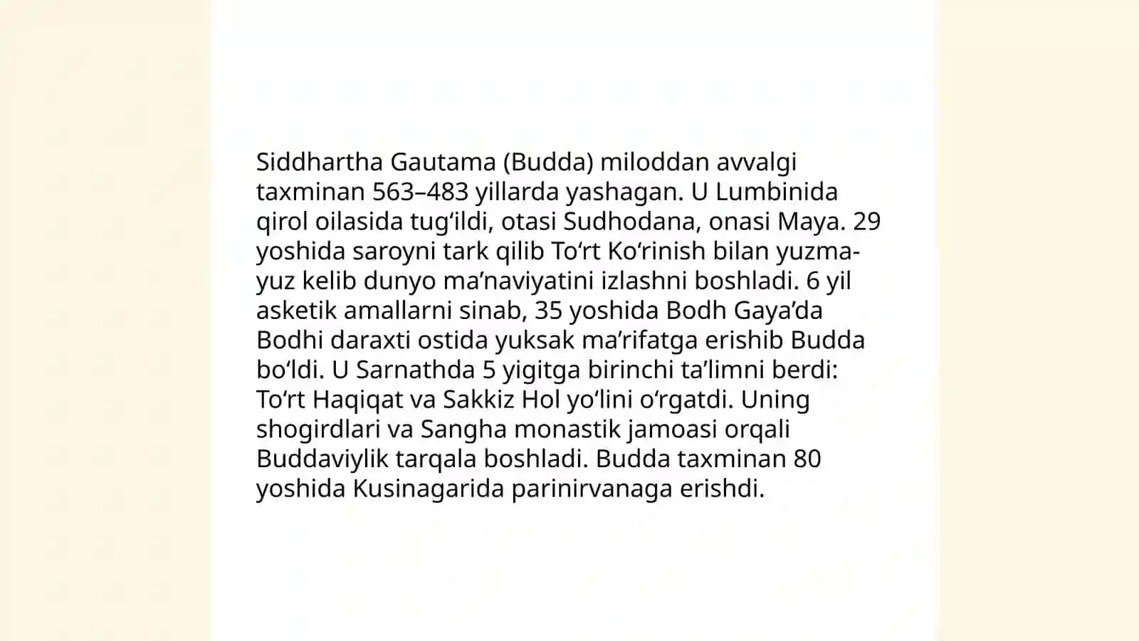 Buddaviylik dini va uning vujudga kelish tarixi 4