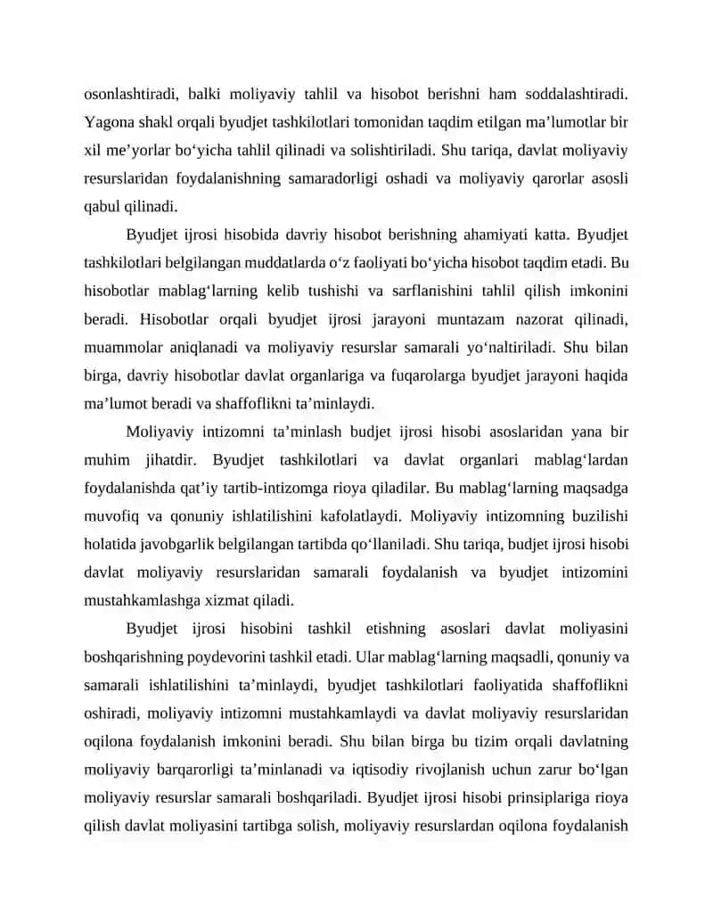 Davlat byudjeti va davlat maqsadli jamg‘armalari byudjeti ijrosi hisobi 4