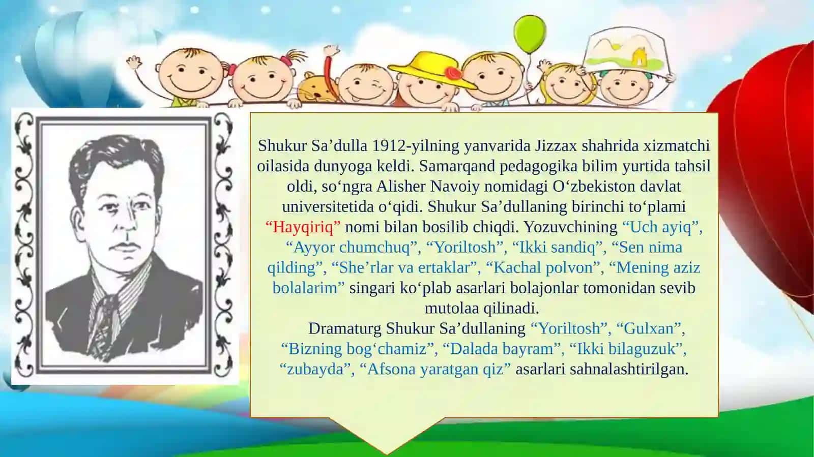 Shukur Sa'dulla she'rlari 4