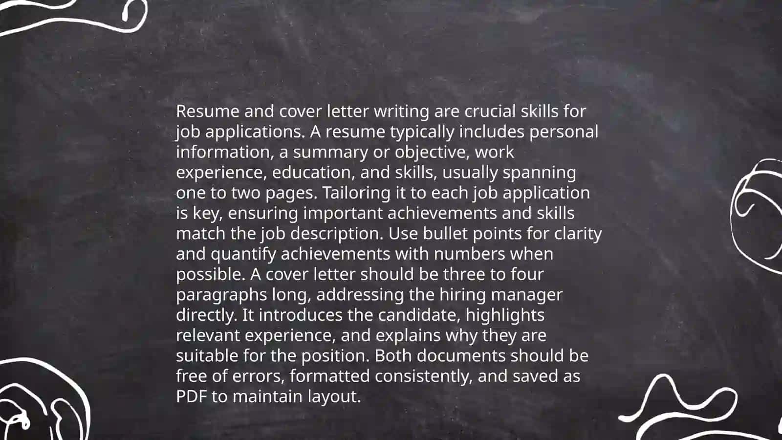 Job and work 4