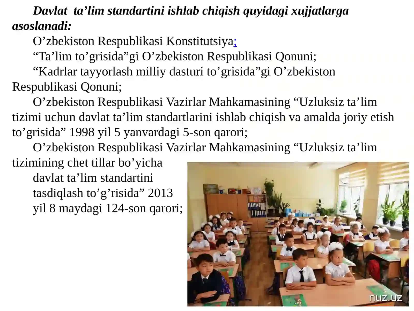 Geografiyafanidan DTS, o‘quv dasturlari, darslik va metodik qo‘llanmalar mazmuni 4