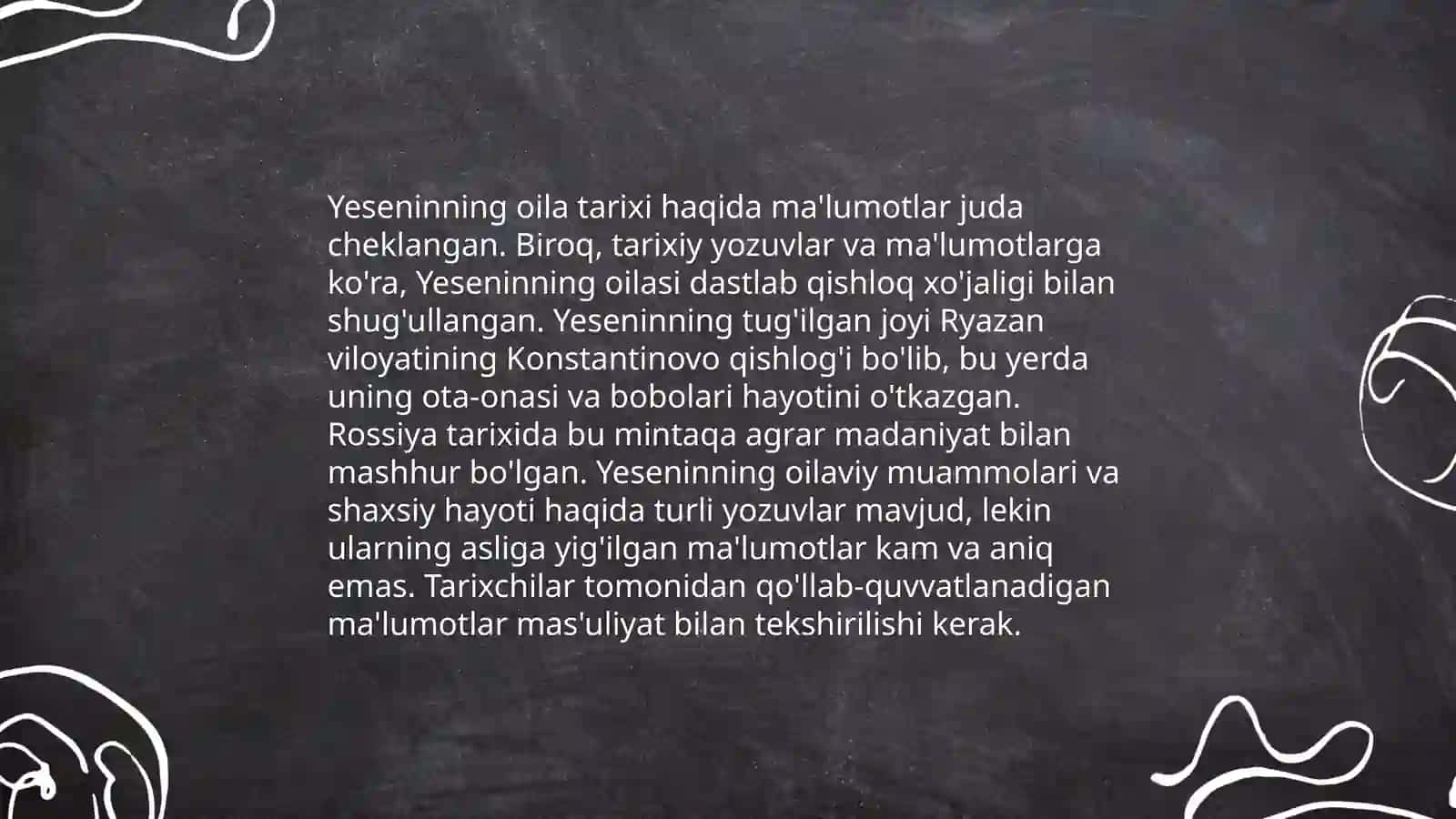 S Yesenin hayoti va faoliyati 4